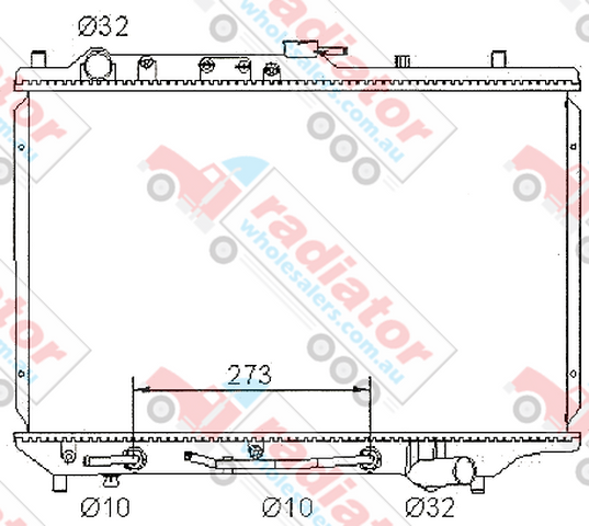 RW017181M Radiator